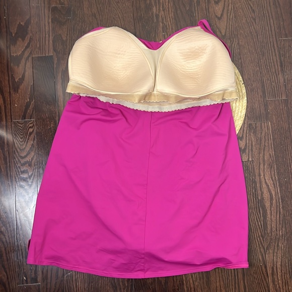 Lands End Plus Size Women One-piece Swim Dress Size 18DDD - Picture 13 of 13